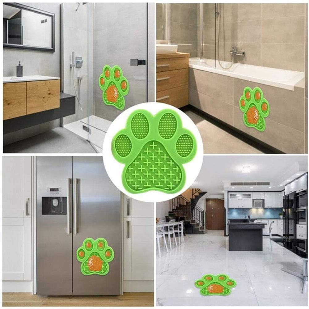 Dog Lick Mat – Anxiety Relief & Slow Feeder Pad (Green)
